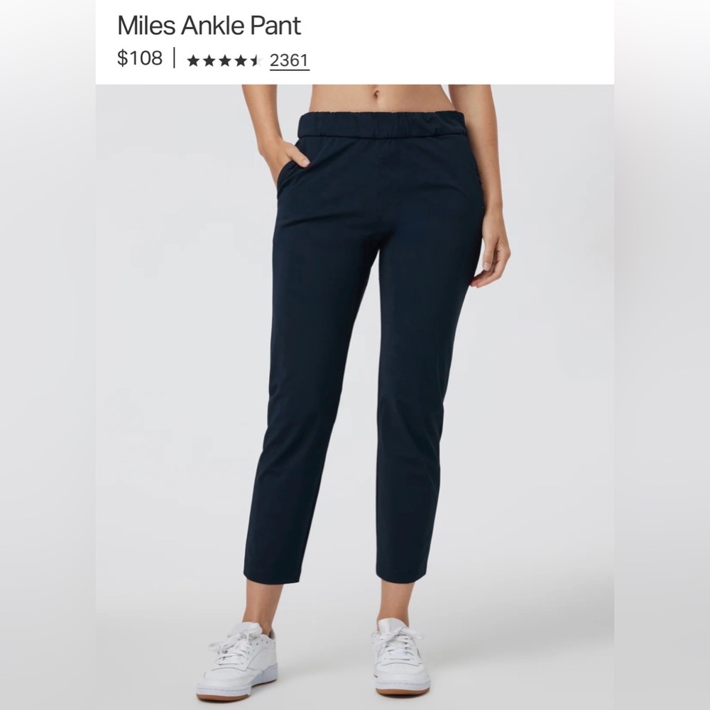 Vuori Miles Ankle Pant
